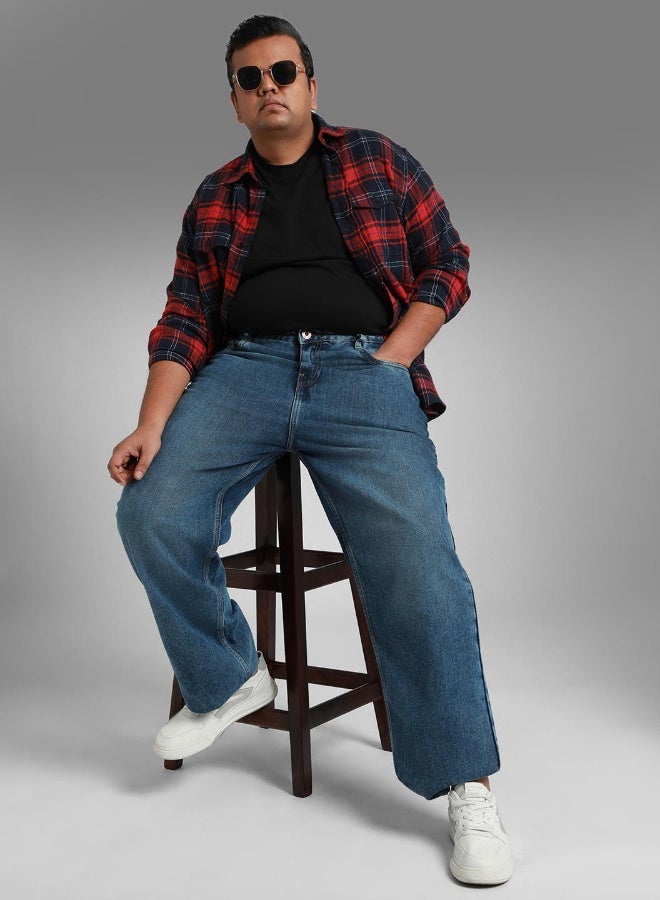 HIGH STAR Men Indigo Jeans - Image 4