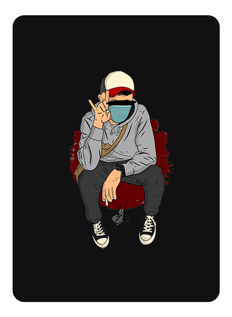 Theodor Protective Flip Case For Samsung Galaxy Tab S6 With Trifold Stand Auto Wake Sleep Shockproof Cover peace copy - Image 1