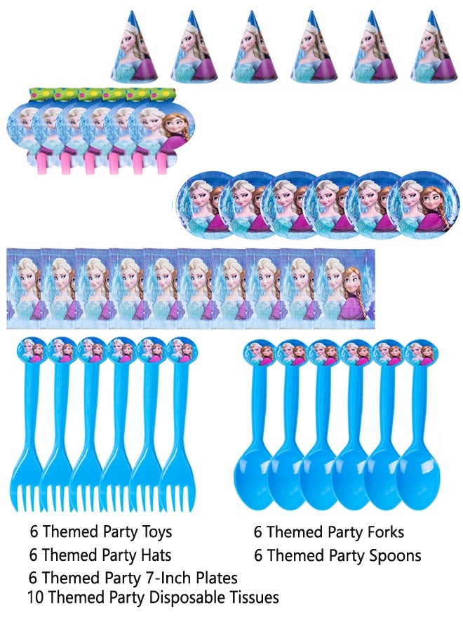 رات سو 40 قطعة مجمدة حفلة عيد الميلاد التي تستخدم لمرة واحدة - Image 1