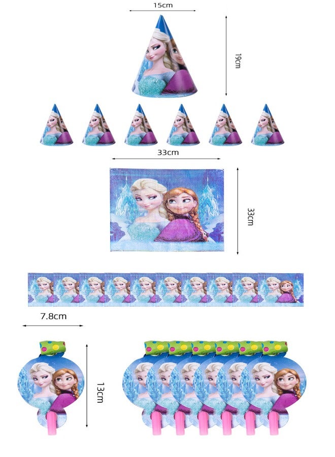 رات سو 40 قطعة مجمدة حفلة عيد الميلاد التي تستخدم لمرة واحدة - Image 3