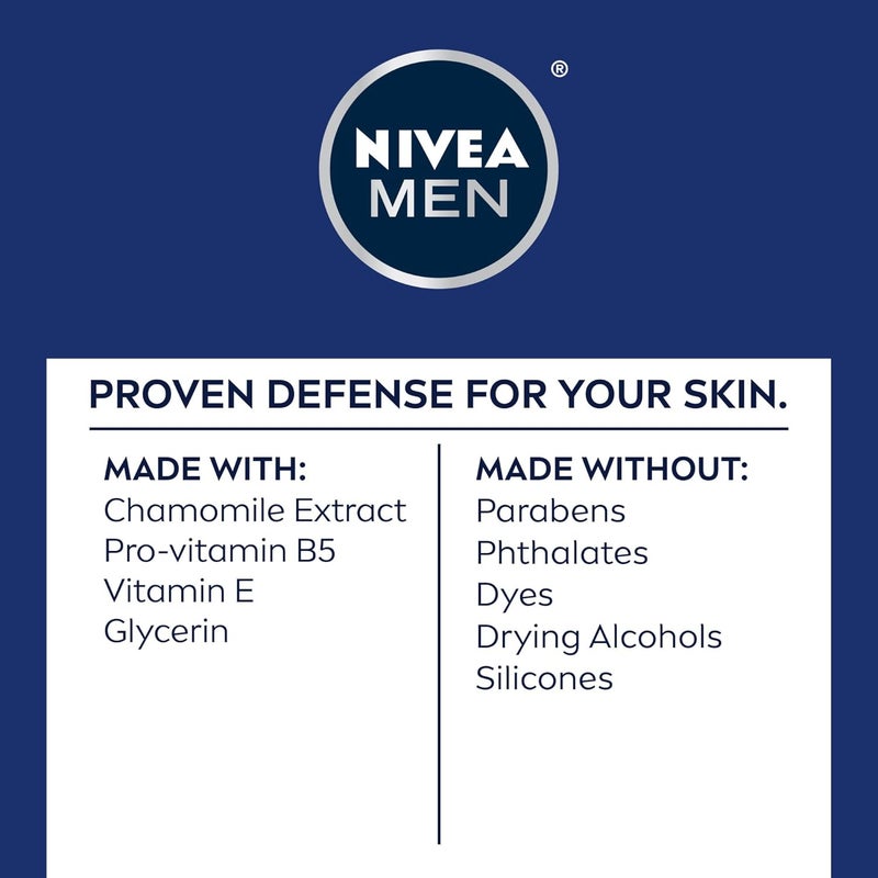 NIVEA Men Sensitive Soothing Post Shave Balm with Chamomile Extract - 3.3 oz - Image 5