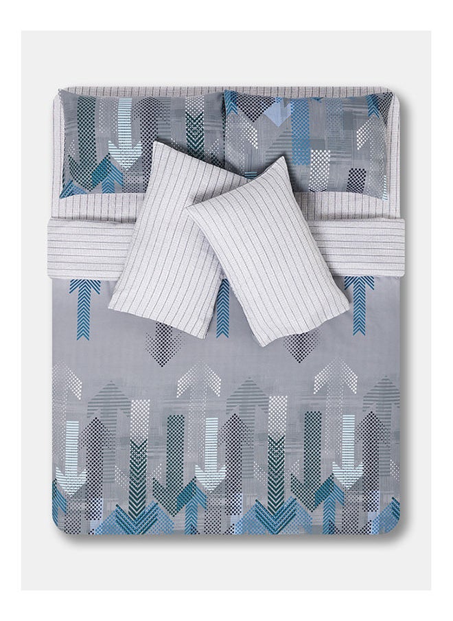 RISHAHOME 6-Piece King Size Duvet Cover Set  - Image 1