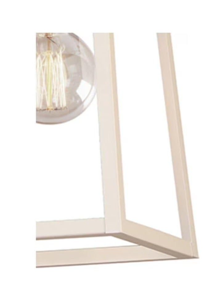 A F N Lighting A F N LIGHTINGS White and Gold Mini Pendant Light, Square Hanging Ceiling Lamp, Elegant Indoor Lighting, Vintage Style Pendant, Classic Dining Room Light, Bedroom Hanging Fixture  - Image 2