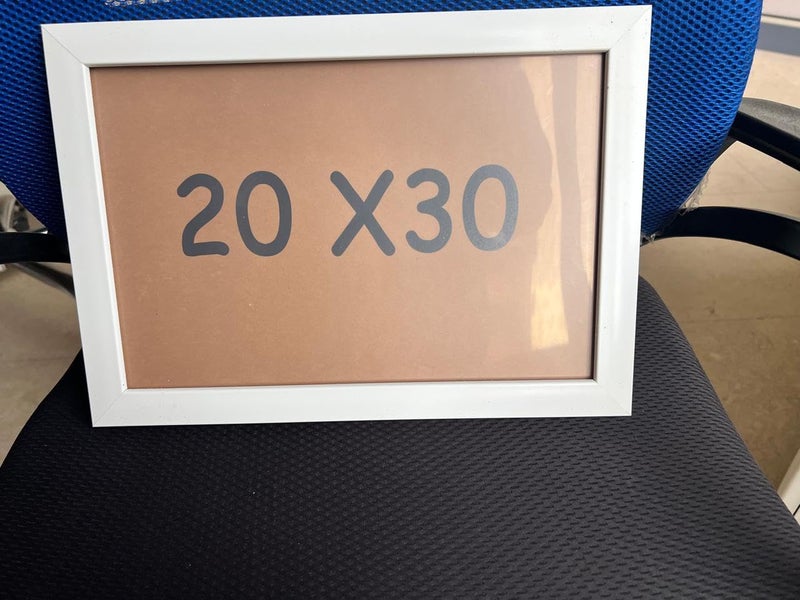 Photo frame and certificates size 20 by 30 cm white UP TO DATE - Image 3