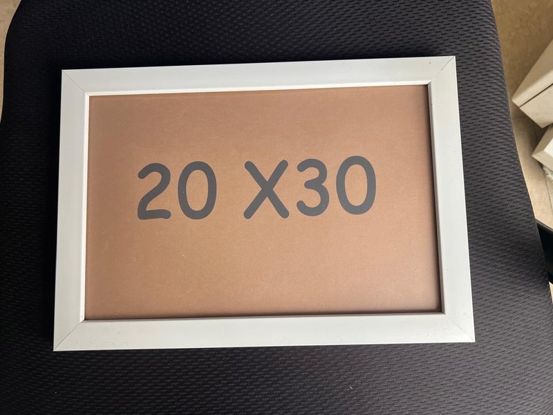 Photo frame and certificates size 20 by 30 cm white UP TO DATE - Image 2