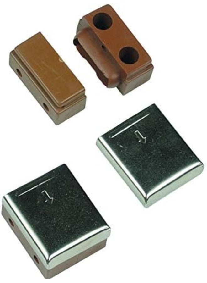 NJM Cabinet Wadrobe 315 Square Box Type Shelf Fitting Brown Cupboard, 25 Pieces - Image 2