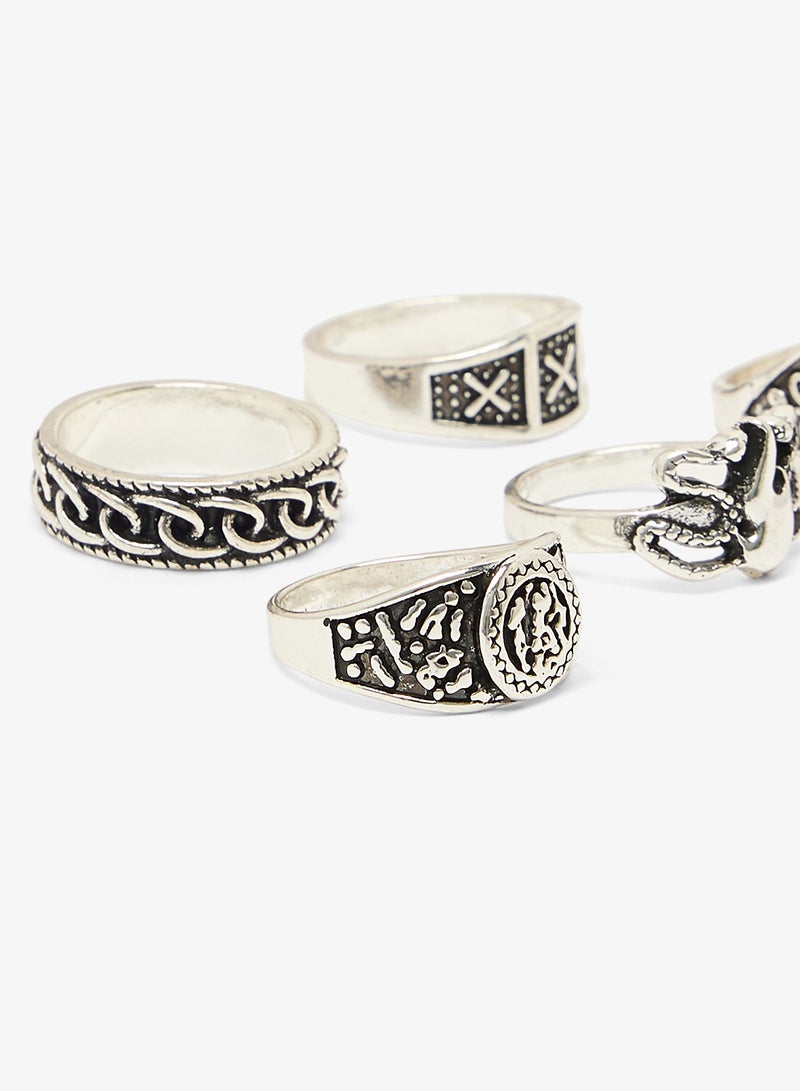 سفنتي فايف طقم خواتم - Image 2