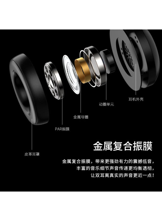 Forev Fvg97 Wired Microphone Head-mounted Wire-controlled Headphones Pink Game Rainbow Luminous Computer 7.1 Channel Headphones - Image 4