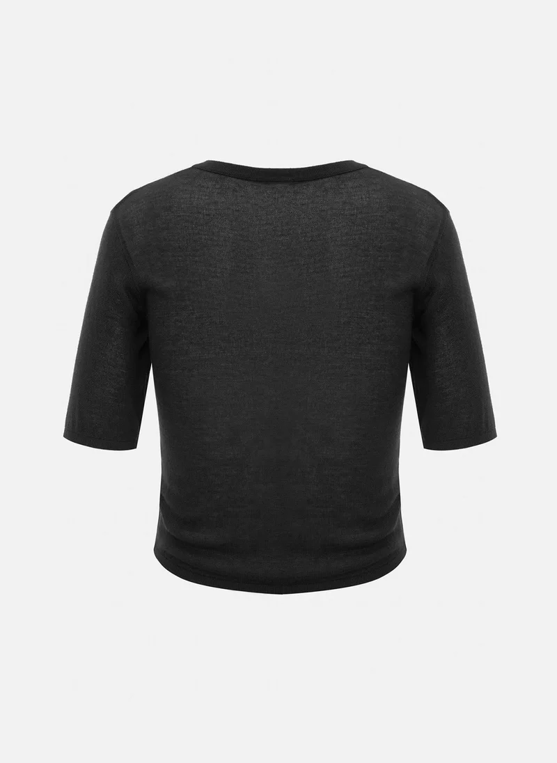 Lichi Short sleeved jersey top