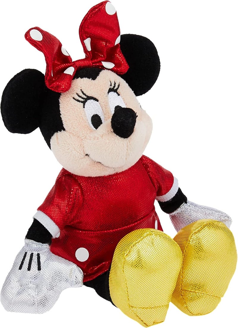 Ty Disney Minnie Mouse Red Sparkle Plush Toy - Image 1