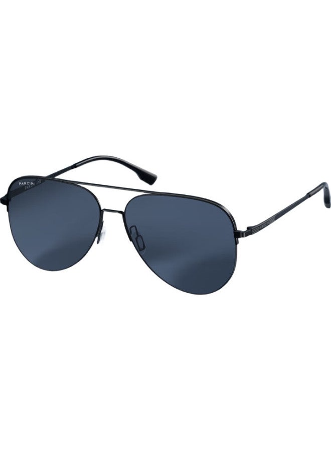 PARZIN Polarized Sunglasses For Men, Fan Chengcheng Style Retro Aviator Frame, Sun Protection Driving Trendy Sunglasses 8380 - Image 1