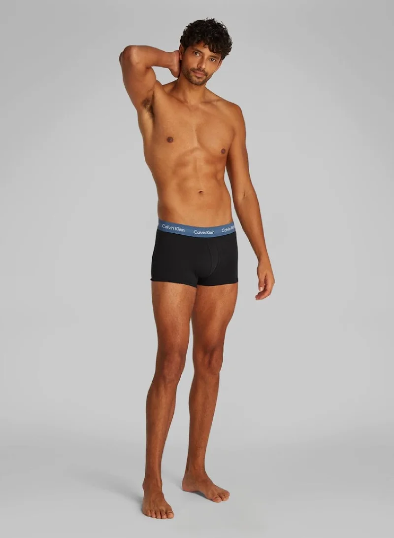 CALVIN KLEIN Cotton Stretch Low Rise Trunk - 3 Pack
