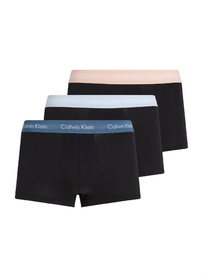 CALVIN KLEIN Cotton Stretch Low Rise Trunk - 3 Pack