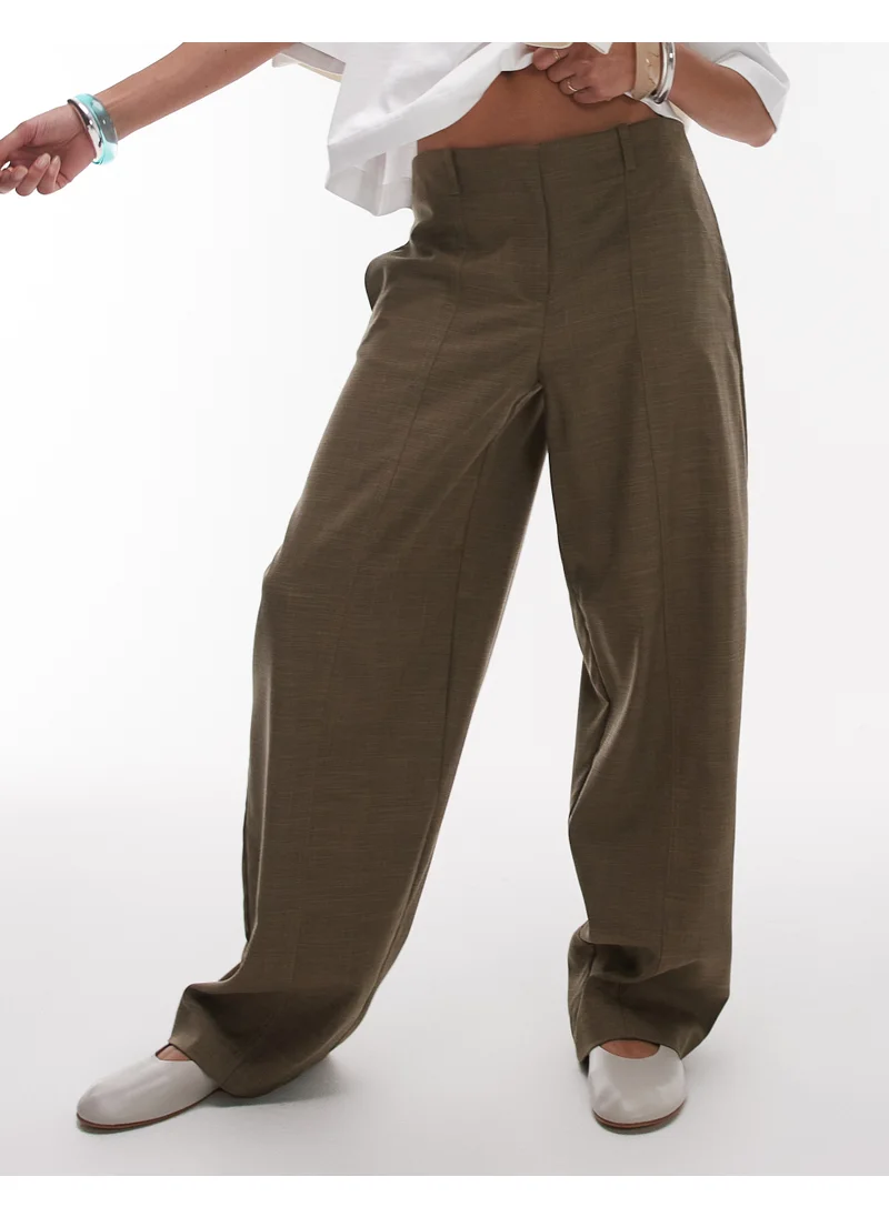 TOPSHOP Balloon Clean Waistband Trouser