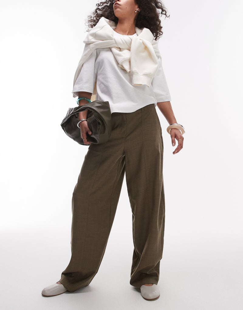 TOPSHOP Balloon Clean Waistband Trouser  - Image 5
