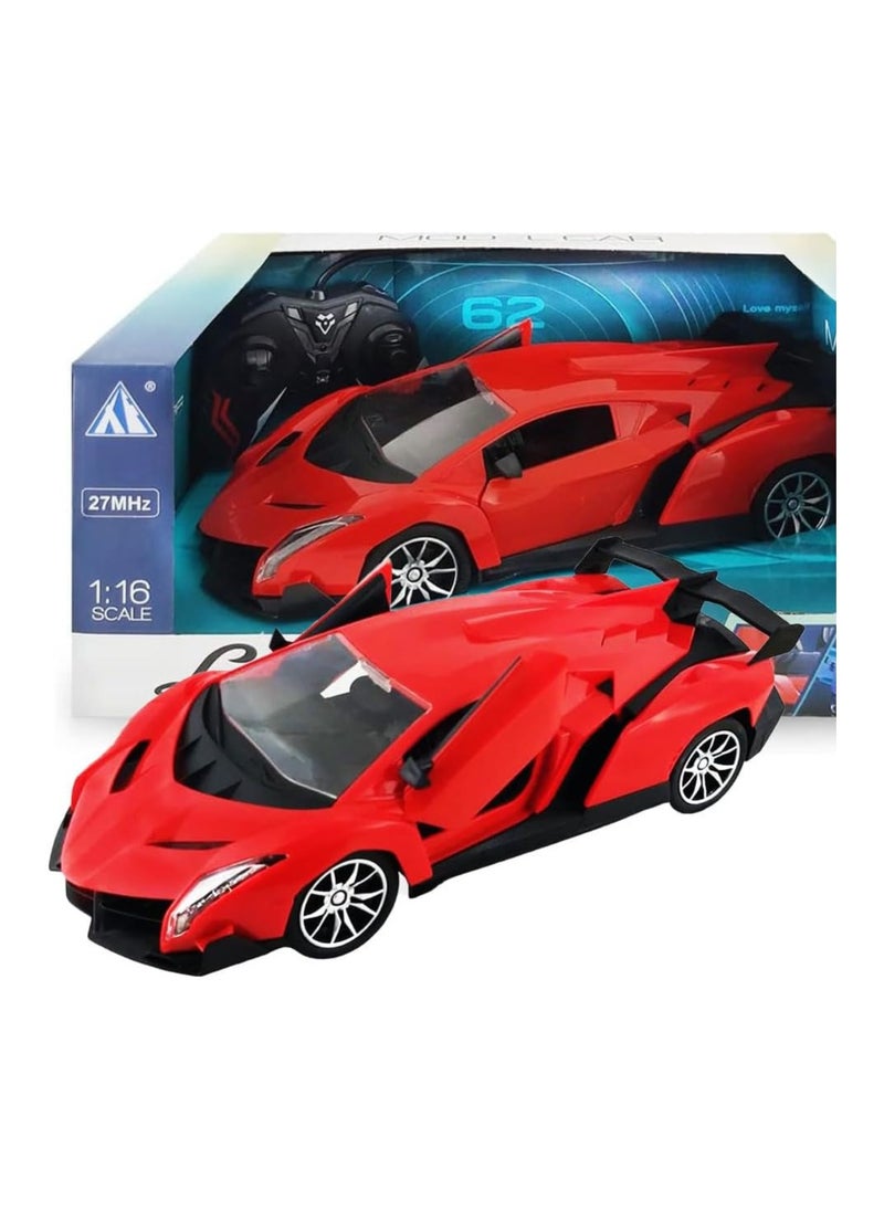 TOY GARDEN Luxurious Car Remote Control Sports Car RC 1:16 – High-Speed Racing, LED Lights, Door Open, right turn, left turn, 2.4GHz Radio Control, Durable Design  - Image 4