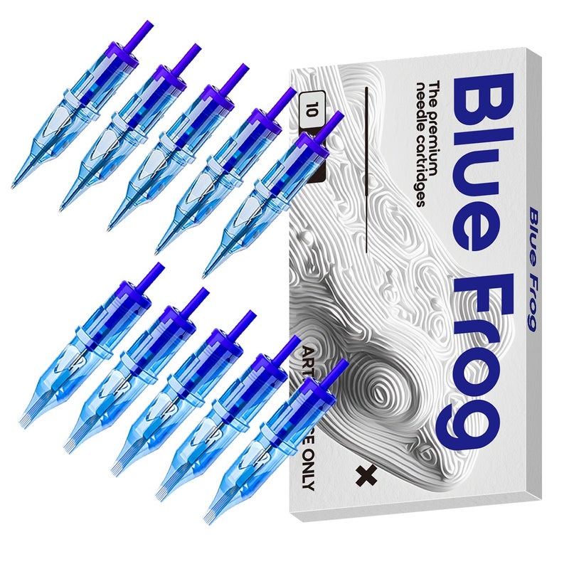 DM Blue Frog Tattoo Pen Integrated Needle Current Tattoo Machine Needle Full Set Disposable Tattoo Needle Complete Tattoo Tools - Image 1