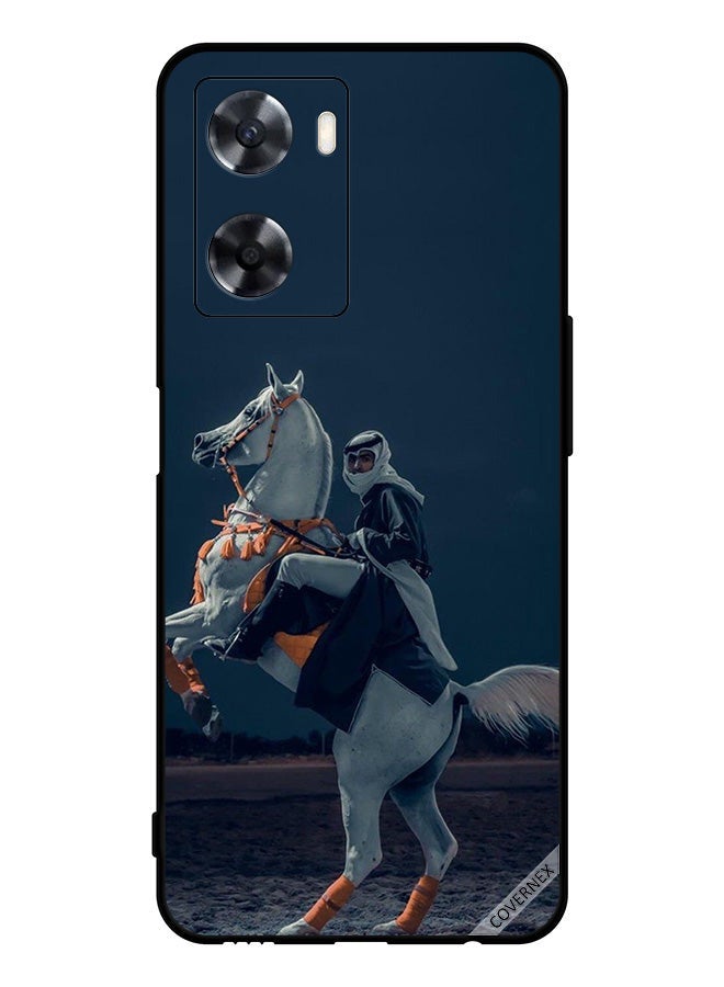 Covernex Protective Case Cover For Oppo A77s Young Man On Horse - Image 1
