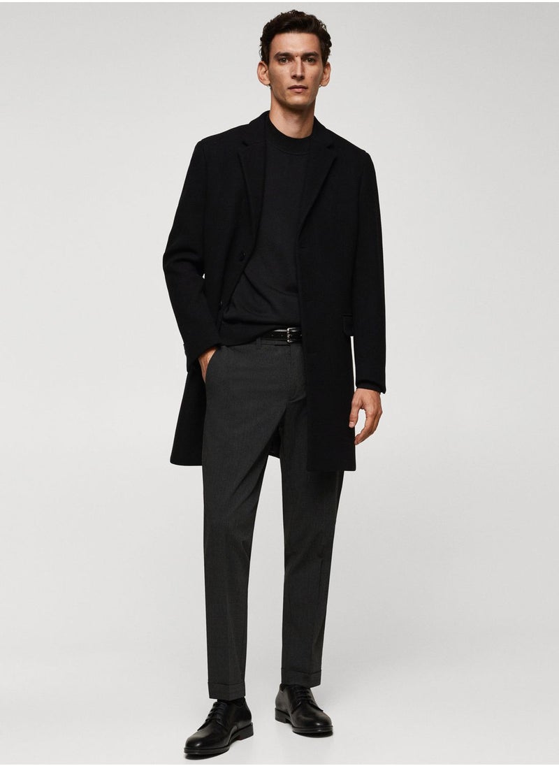 Mango Man - Essential Longline Coat - Image 1