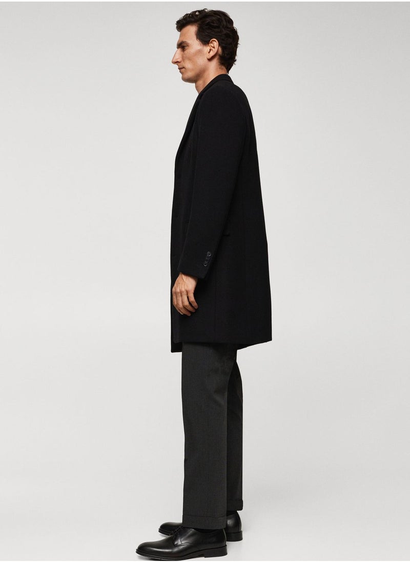 Mango Man - Essential Longline Coat - Image 1