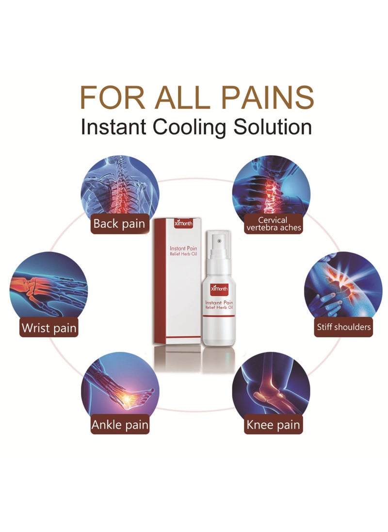 Ximonth Relieves Knee, Cervical, Lumbar and Joint Pain Body Care Solution 30ml