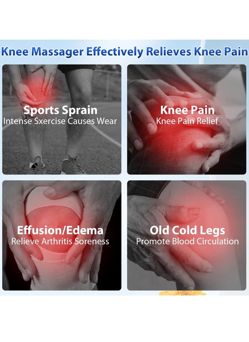 Electric Knee Massager with Heating and Vibration Rechargeable Rechargeable Electronic Massage Portable Knee Massager for Knee Joint Pain Injury Swelling Stiffness - pzsku/ZE90B8313A449DCCF7F6FZ/45/_/1720785774/394592dc-edfd-4fd8-b09c-f9db00e71de9