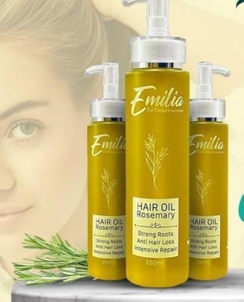 Emailia hair oil with essence of rosemary - Image 1