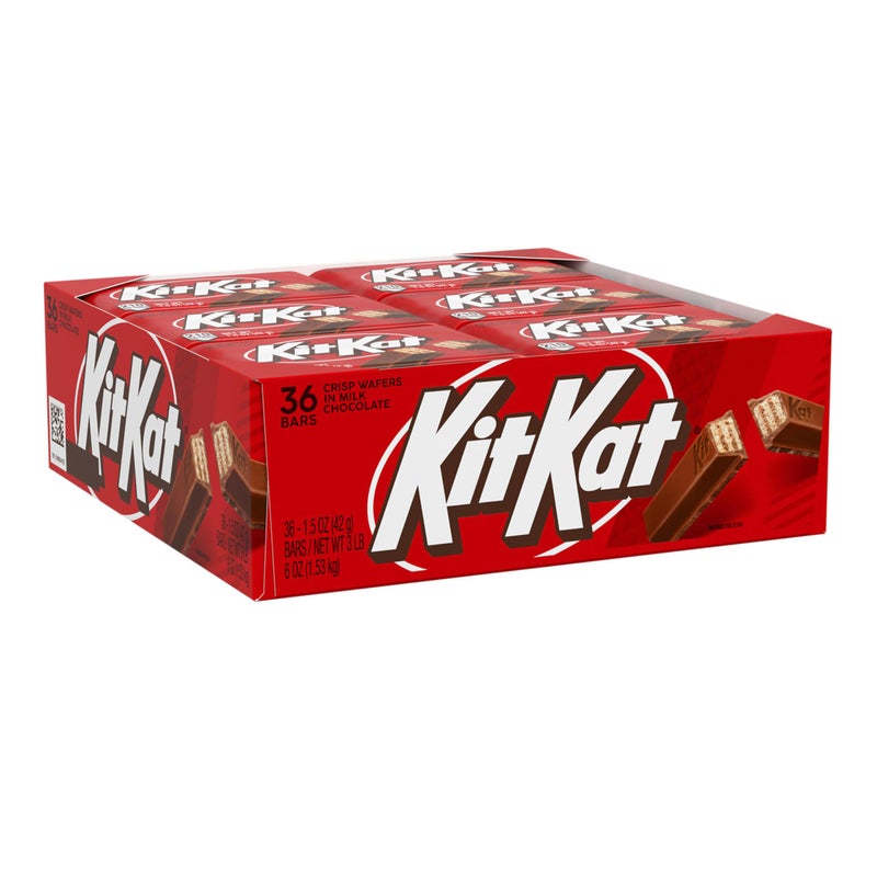 KIT KAT Milk Chocolate Wafer Candy Bars, 1.5 oz (36 Count) - Image 3