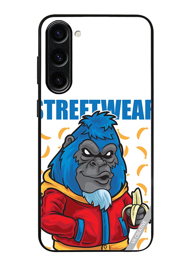 Protective Case Cover For Samsung Galaxy S24 Gorilla Streetwear Design Multicolour