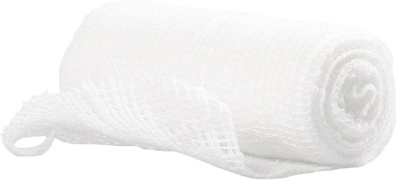 Dynarex Dynarex Stretch Gauze Bandages, 4" x 4.1 yds, Sterile & Latex-Free, Wound Care in Medical and Home Environments, 1 Box of 12 Dynarex Stretch Gauze Bandages 
