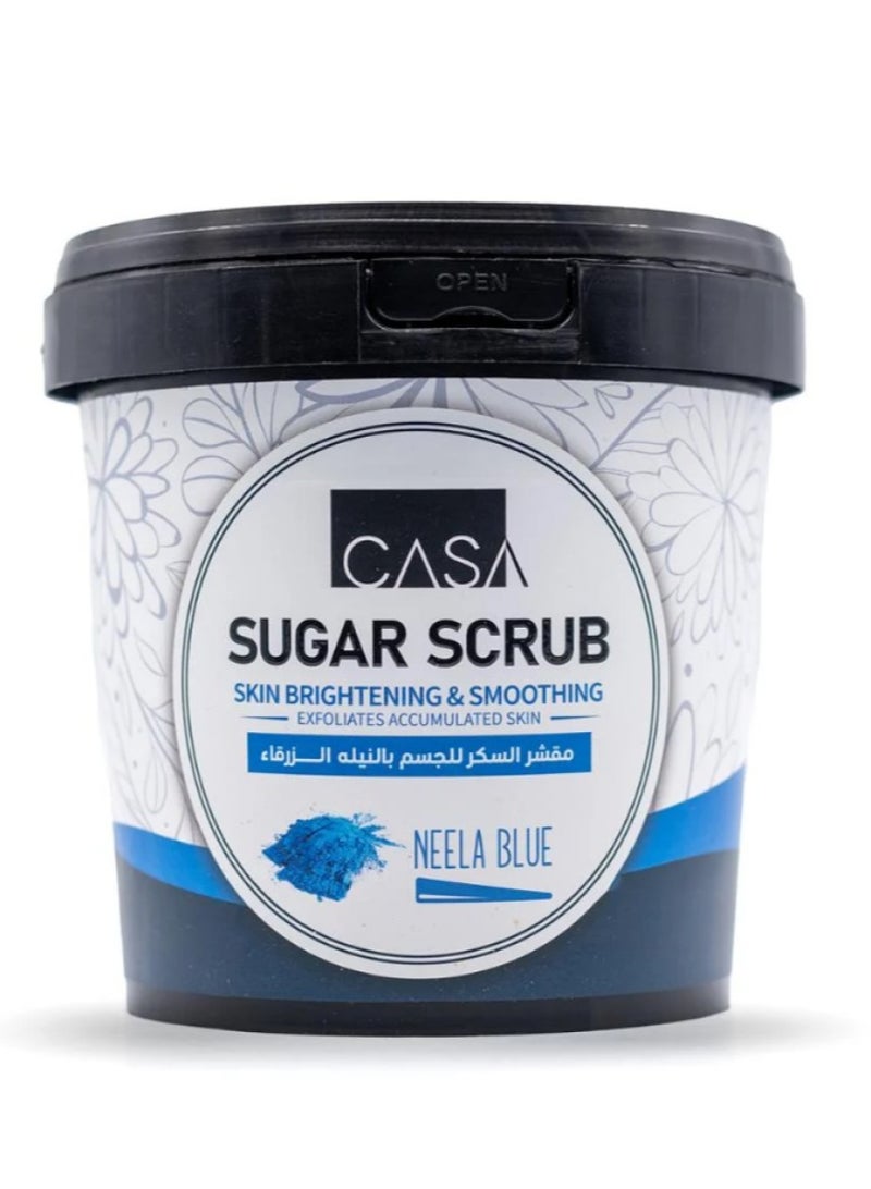 Casa Sugar Body Scrub with Indigo Powder 600 gm - Image 1
