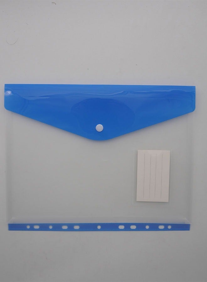 12PCS 11-Hole Binder Pockets, 6-Color Categorization Waterproof PP Material, A4 Document Organizer Bags (Suitable for Middle East Office/Students) - Image 2