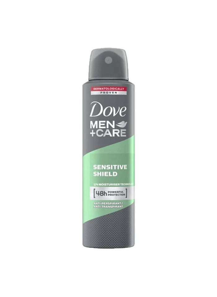 Men+Care Sensitive Shield Aerosol Deodorant 250ml