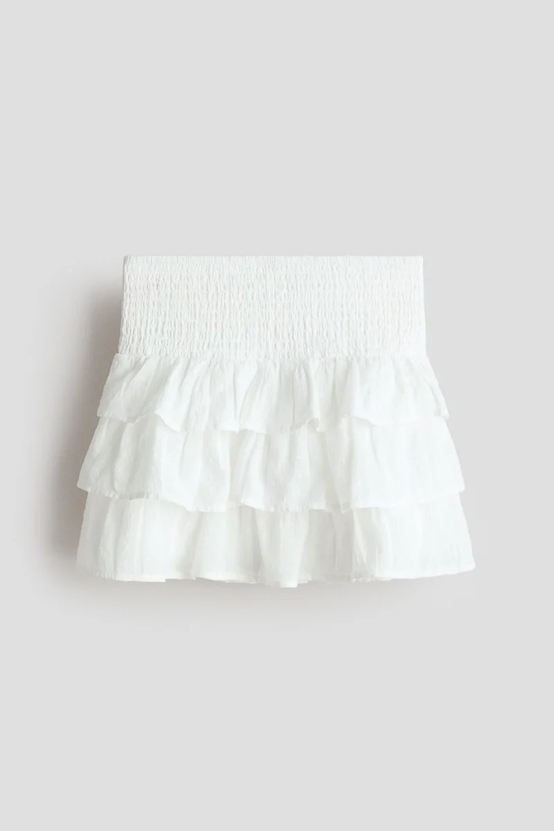 اتش اند ام تنورة قطنية بطبقات متدرجة