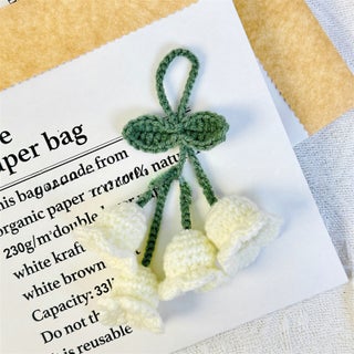 Handmade Lily Bell Pompom Keychain Charm 4 White. - pzsku/ZE90C0DA91858866A6391Z/45/1746210685/bbd93fc1-18b2-481f-9f6d-02d7ee476898