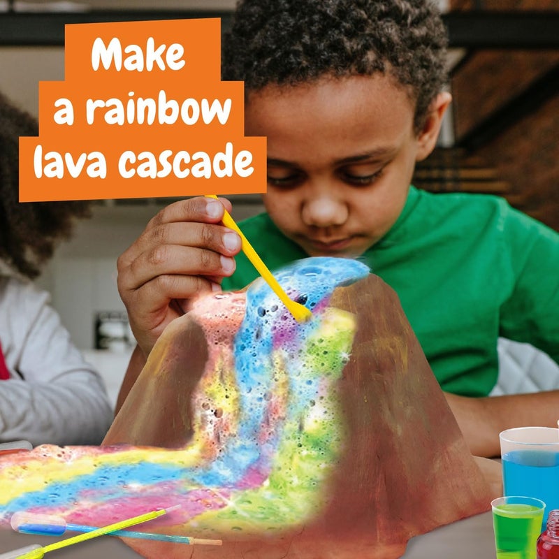 Science4you Rainbow Volcano for Children - Volcano Toy for Boys and Girls from 8+, Chemical Kit with 12 Experiments for Children, Volcano Game and Gifts for 8+ Years Boys and Girls - Image 2