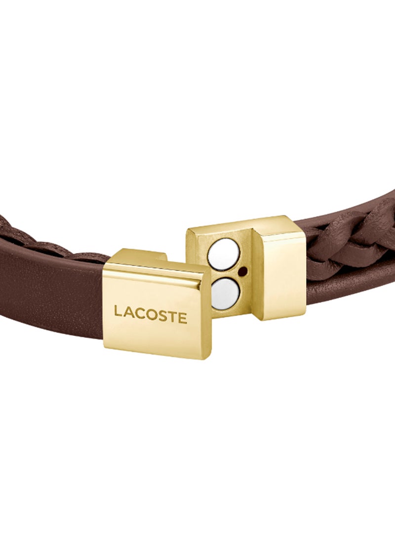 LACOSTE LACOSTE JEWELRY FUSION MENS LEATHER BRACELET - 2040317 - Image 3