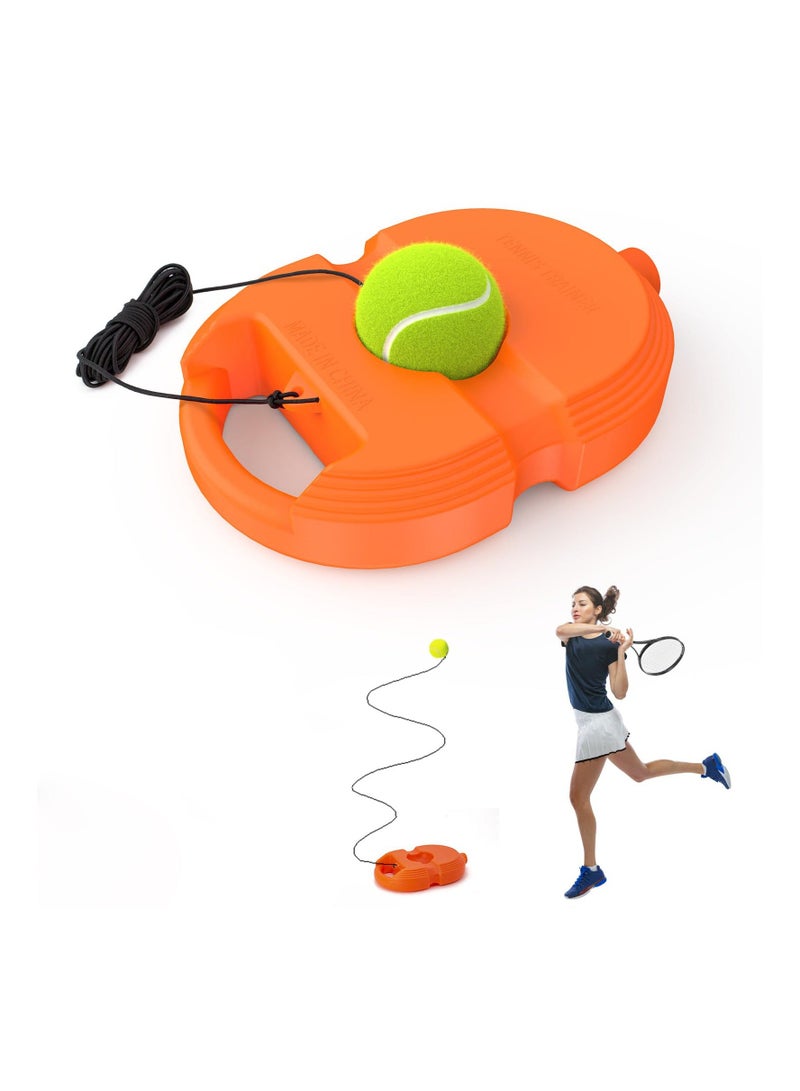 Generic Tennis Trainer Rebound Ball, with 1 String Balls, Solo Tennis Sports Self-Study Training Equipment, for Self-Pracitce, Portable Tennis Practice Training Tools for Beginners, Sport Exercise  - Image 1