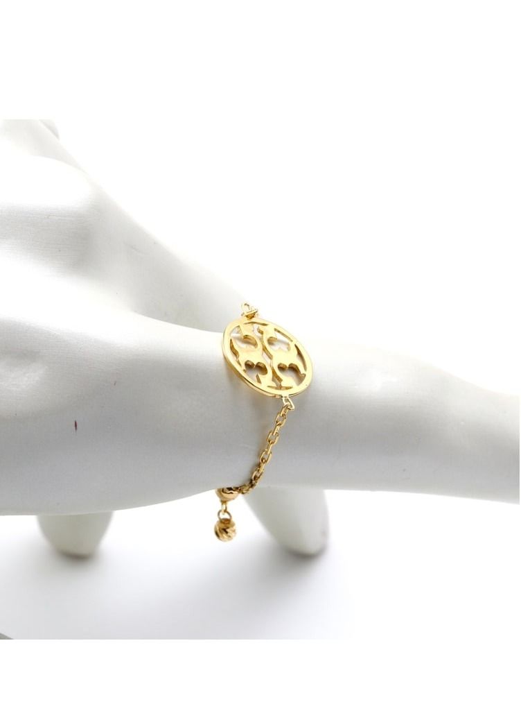 Gold Zone Real Gold Wheel Drop Chain Adjustable Size Ring - Image 2