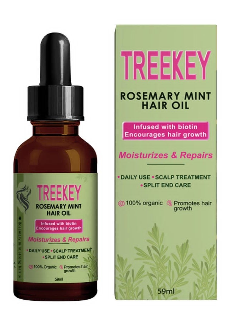 Rose Mary Mint Growth Hair Oil