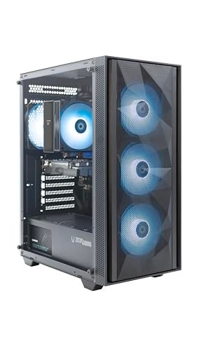 ZOTAC MEK Gaming PC Desktop, NVIDIA GeForce RTX 3050 6GB GDDR6, AMD Ryzen 5 5500 Up to 4.2GHz, 16GB DDR4, 500GB NVMe SSD, 650W 80+ Gold PSU, WiFi 6E, Windows 11 Home - Image 1