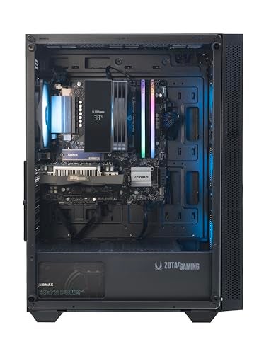 ZOTAC MEK Gaming PC Desktop, NVIDIA GeForce RTX 3050 6GB GDDR6, AMD Ryzen 5 5500 Up to 4.2GHz, 16GB DDR4, 500GB NVMe SSD, 650W 80+ Gold PSU, WiFi 6E, Windows 11 Home - Image 3