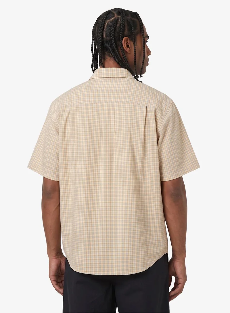 HUF H STAR SS PLAID SHIRT