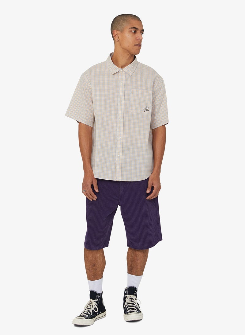 HUF H STAR SS PLAID SHIRT - Image 4
