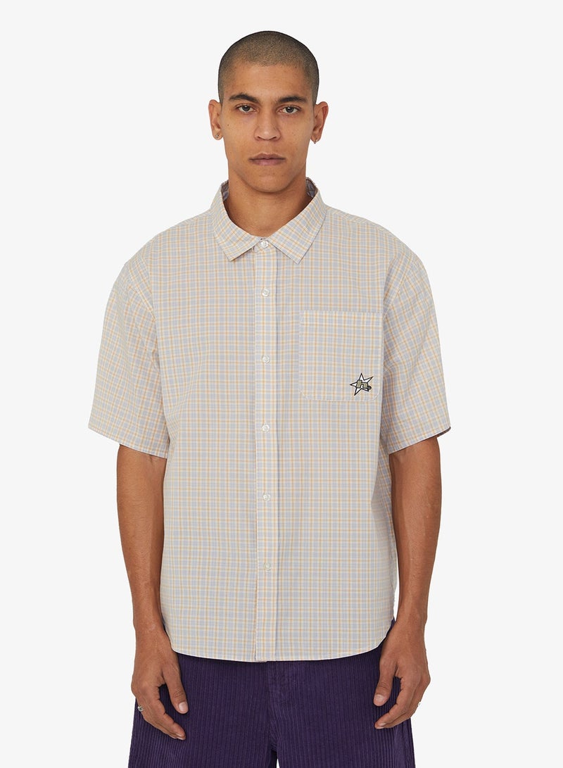 HUF H STAR SS PLAID SHIRT - Image 2