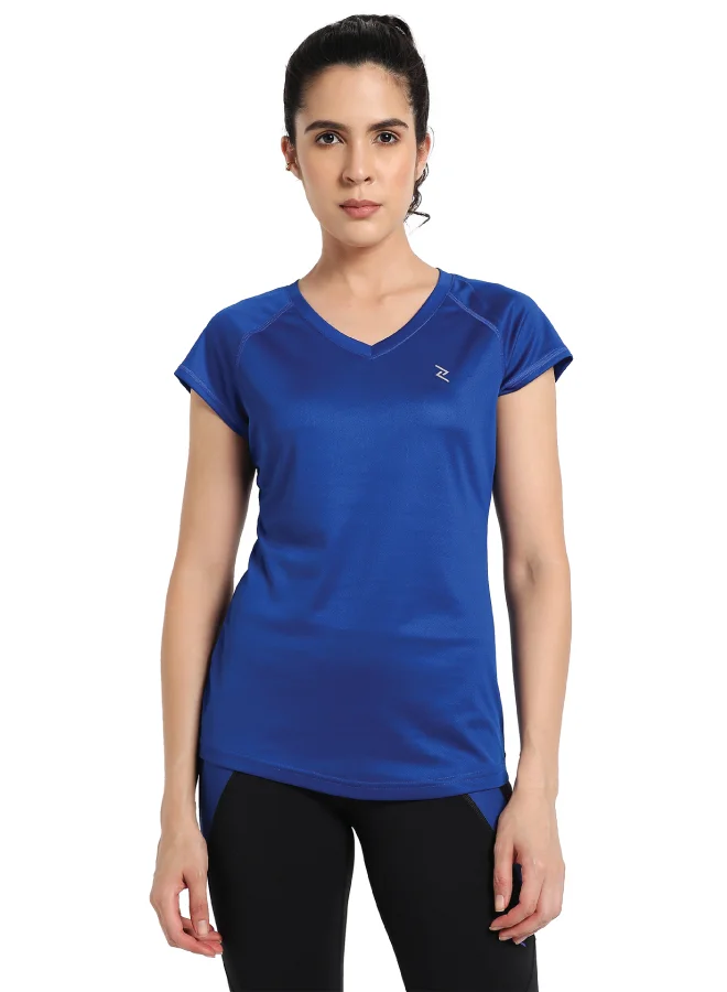 ZAECY Women's V neck Short sleeve Tee
