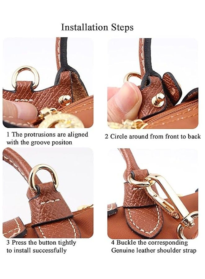 Muyixin حقيبة جلدية بحزام كتف قابلة للتعديل مجموعة تحويل بديلة - Image 3