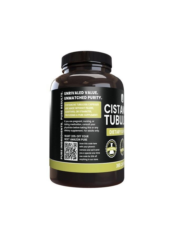 Cistanche Tubulosa (365 Capsules) No Magnesium Or Rice Fillers Always Pure Lab Verified - pzsku/ZE90CD51FC2DA008F14E4Z/45/_/1686980583/1a8ac691-2a6b-423d-b892-12bf9ada0aef