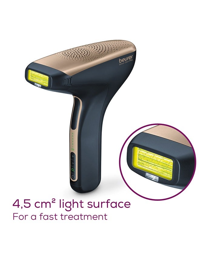 بيورير Beurer IPL 8800 Velvet Skin Pro Hair Removal Device with Battery, Permanent Hair Removal by IPL Technology, for Body, Face, Bikini Area, with App, Black - Image 5