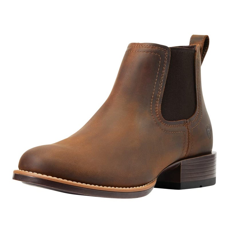 ARIAT Mens Booker Ultra Round Toe Western Boot